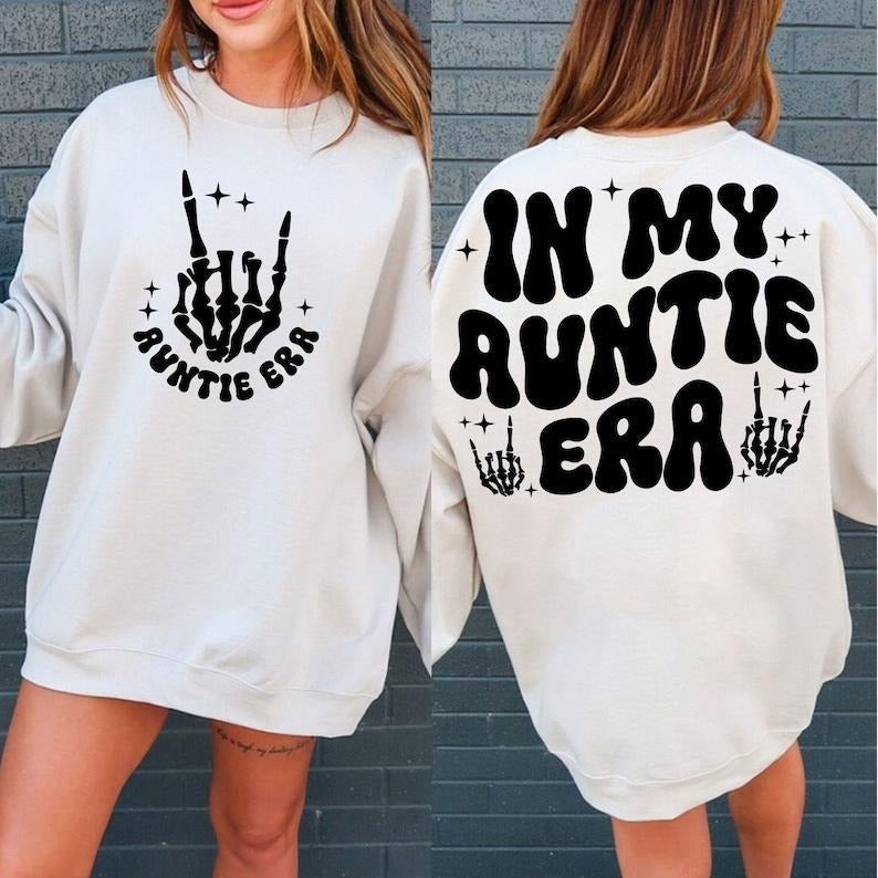 My Auntie Era PNG Clip Art Instant Download Auntie PNG Aunt Shirt Aunts Aunt Cool Aunt Shirt T-Shirts, Hoodie, Sweatshirt - T-Shirt, Sweatshirt, Hoodie
