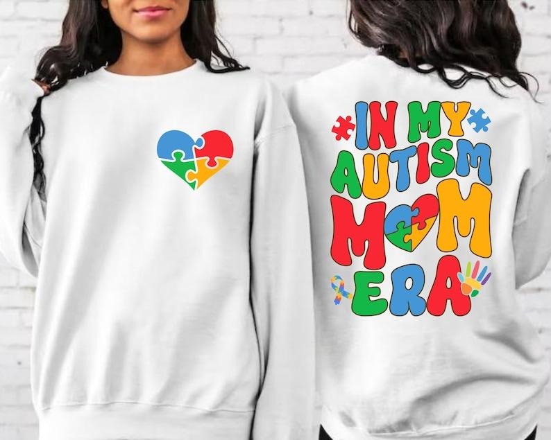 My Autism Mom Era Autism Mom Education Teacher My Autism Awareness Era Autism Teacher Shirt Blue Autism T-Shirts, Hoodie, Sweatshirt - T-Shirt, Sweatshirt, Hoodie