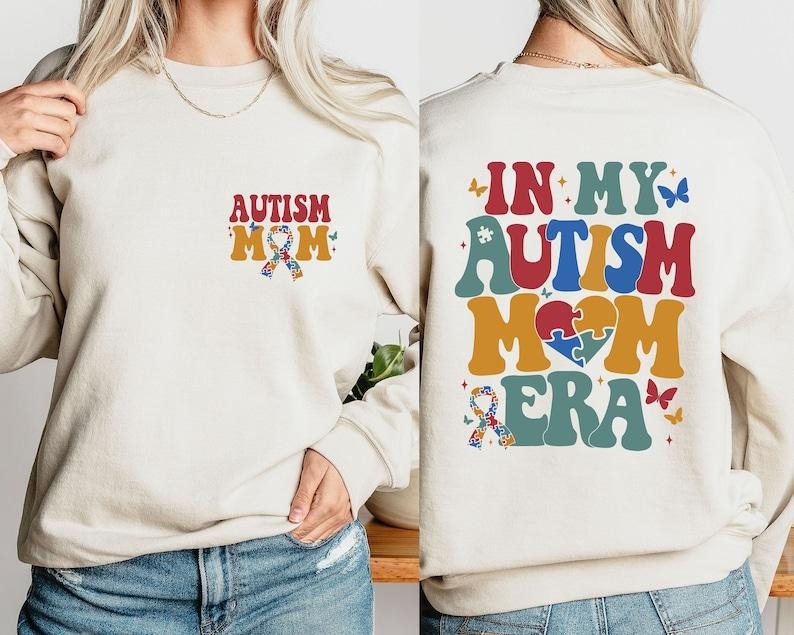 My Autism Mom Era Autism Mom Shirt Inclusion Matter Autism Month Autism Awareness ADHD Cotton T-Shirts, Hoodie, Sweatshirt - T-Shirt, Sweatshirt, Hoodie