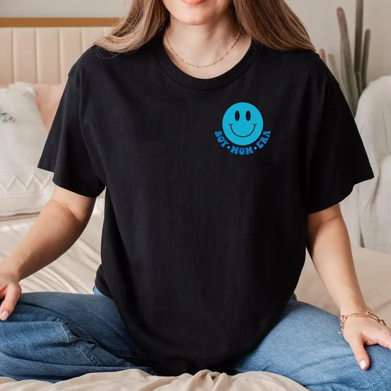 My Boy Mom Era Boy Mama Shirt Boy Mom Club Boy Mom New Mom Top Womenswear T-Shirts, Hoodie, Sweatshirt - T-Shirt, Sweatshirt, Hoodie