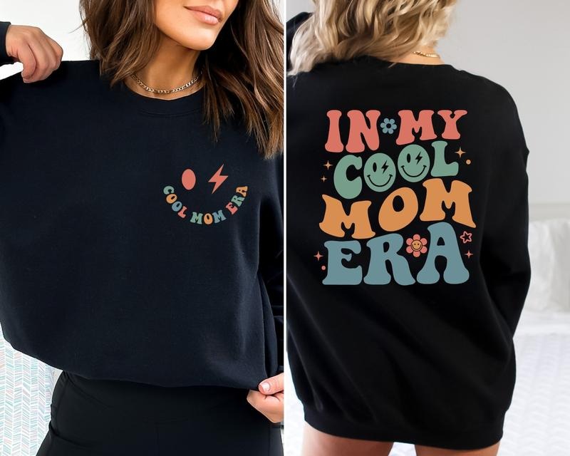 My Cool Mom Era Cool Moms Club Mama Era Mom Club Shirt New Mom Pregnancy Announcement New Mom T-Shirts, Hoodie, Sweatshirt - T-Shirt, Sweatshirt, Hoodie