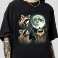 My Feral Era Racoons Howling Moon My Feral Era Racoons Howling Moon T-Shirts, Hoodie, Sweatshirt - T-Shirt, Sweatshirt, Hoodie