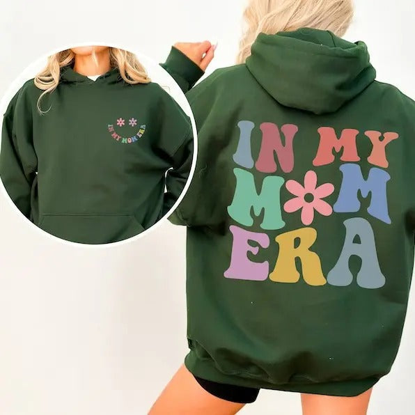 My Mom Era Cool Moms Club Cute Mom Announcement Unique Mom Mama T-Shirts, Hoodie, Sweatshirt - T-Shirt, Sweatshirt, Hoodie