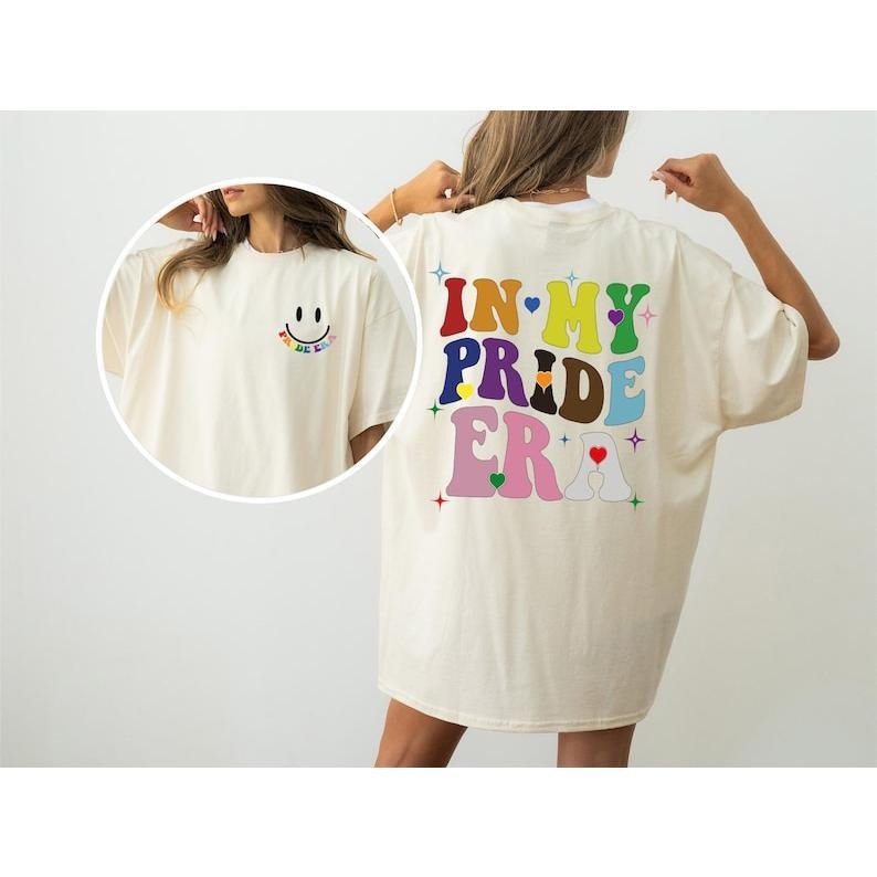 My Pride Era Shirt LGBTQ+ Pride Month Shirt Proud Ally Shirt LGBT Shirt Gay Pride Shirt Equality Queer 2 Sides Dad Grandpa T-Shirts, Hoodie, Sweatshirt - T-Shirt, Sweatshirt, Hoodie