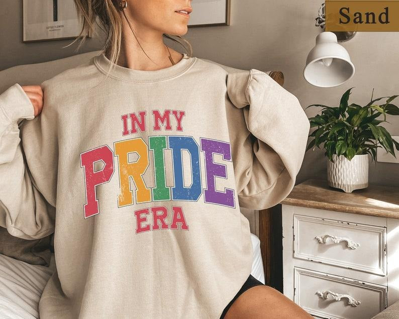 My Pride Era Shirt Retro Pride Shirt Gay Bisexual Lesbian Queer Trans Shirts Pride Month Awareness LGBTQ Support Leftist Feminist T-Shirts, Hoodie, Sweatshirt - T-Shirt, Sweatshirt, Hoodie