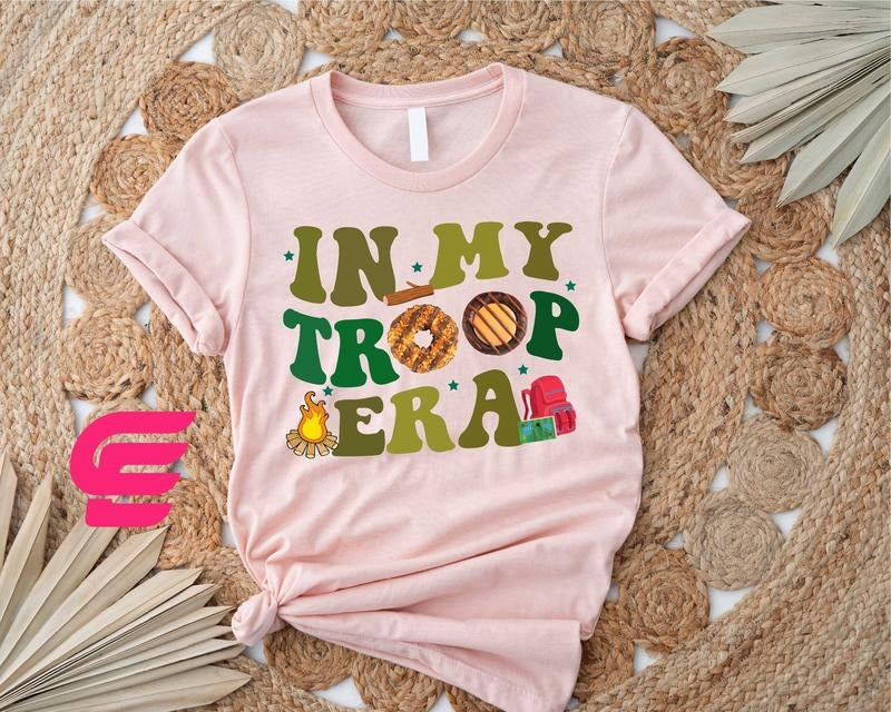 My Troop Era Shirt Camping Shirt Cookie Dealer Shirt Scout Leader Scout Team Shirt T-Shirts, Hoodie, Sweatshirt - T-Shirt, Sweatshirt, Hoodie