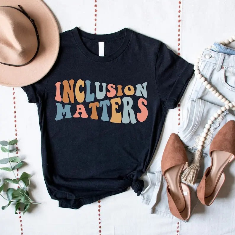Inclusion Matters Education Shirt Autism Awareness Mindfulness Shirts Sped Teacher Shirt Equality Shirt Neurodiversity Shirt T-Shirts, Hoodie, Sweatshirt - T-Shirt, Sweatshirt, Hoodie