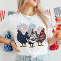 Independence Day Patriotic USA Chicken Retro American 4th July Patriotic Retro American T-Shirts, Hoodie, Sweatshirt - T-Shirt, Sweatshirt, Hoodie