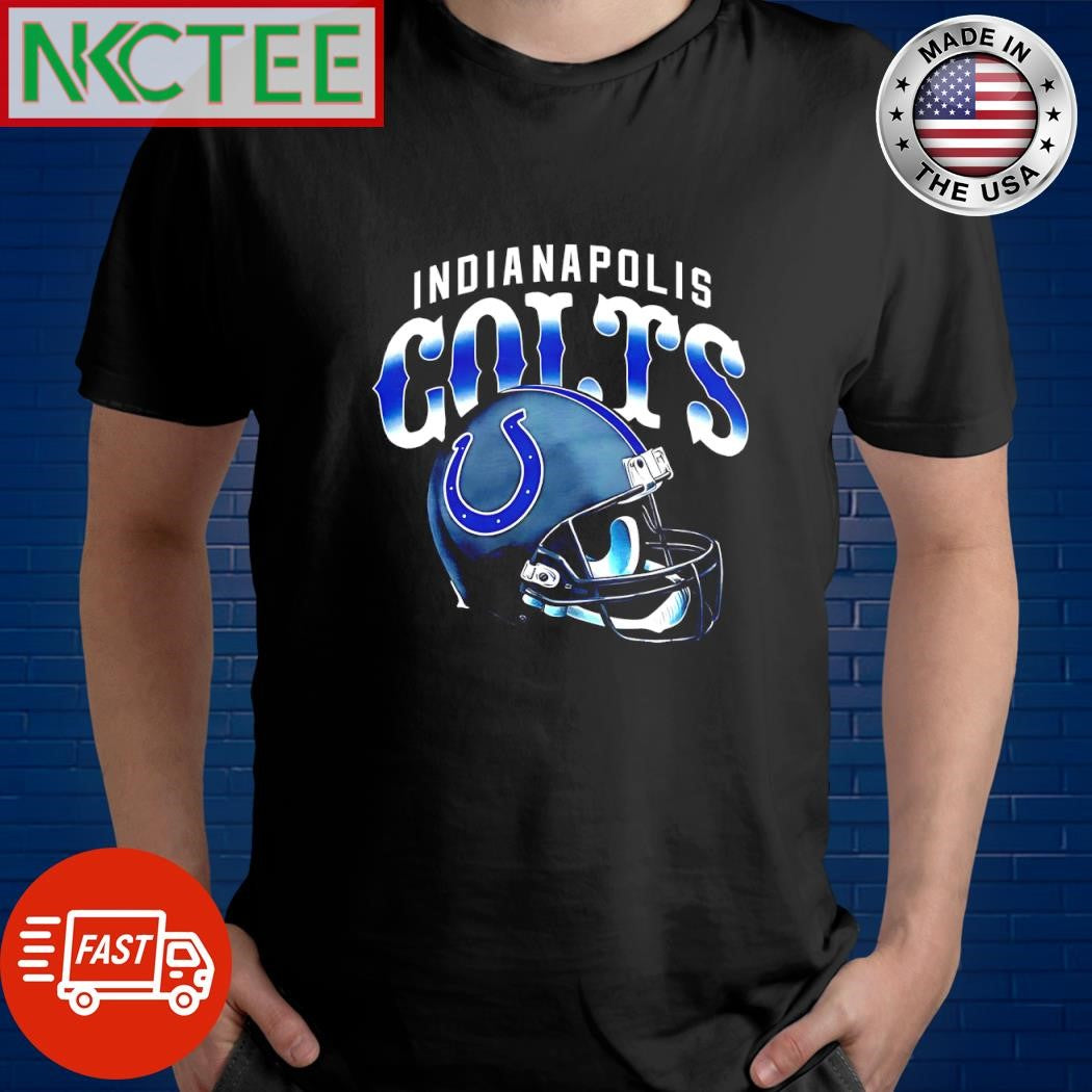 Indianapolis Colts Helmet logo shirt Unisex T-shirt, Sweatshirt, Hoodie, Long Sleeve Tee - T-Shirt, Sweatshirt, Hoodie