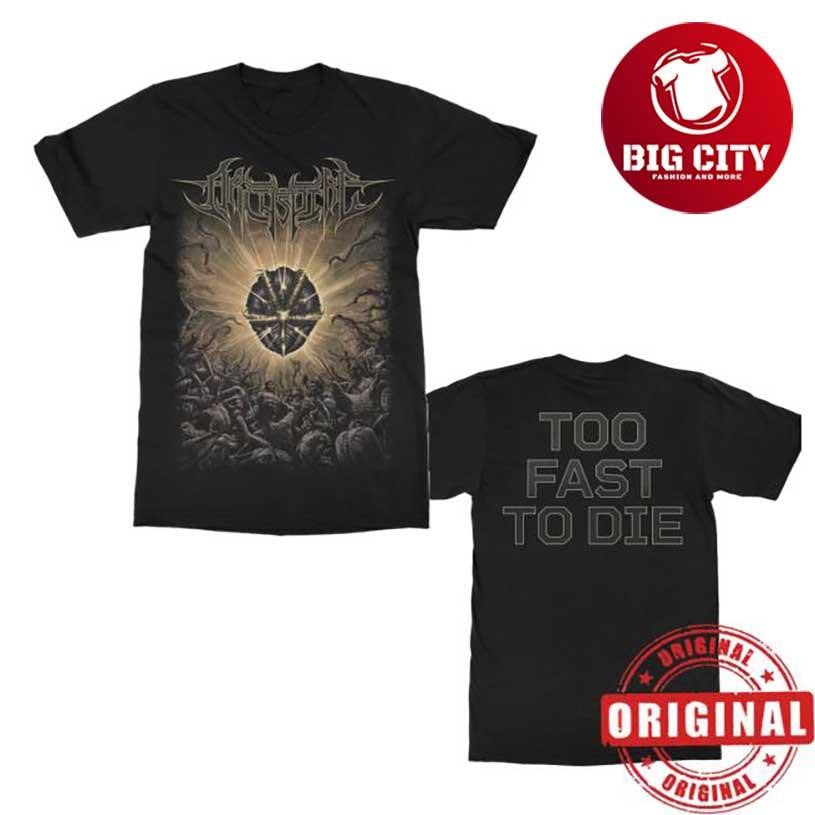 Indiemerchstore Archspire Too Fast To Die Two Sided Shirt Unisex T-shirt, Sweatshirt, Hoodie, Long Sleeve Tee - T-Shirt, Sweatshirt, Hoodie