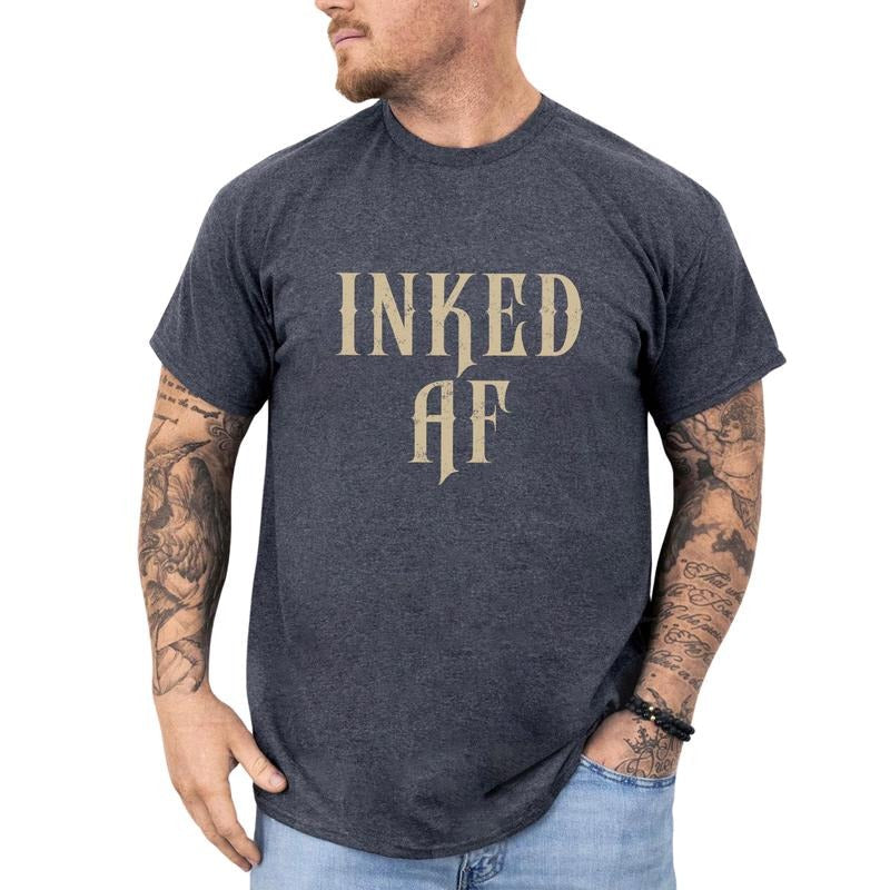 Inked AF Funny Tattoos Are Trashy Funny Tattooed Shirt Tattoos Lover Tatted Dads Club Funny T-Shirts, Hoodie, Sweatshirt - T-Shirt, Sweatshirt, Hoodie