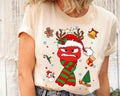 Inside Out 2 Characters Costume Shirt Reindeer Joy Anxiety Anger Sadness Ennui Family Matching Shirt T-Shirts, Hoodie, Sweatshirt - T-Shirt, Sweatshirt, Hoodie