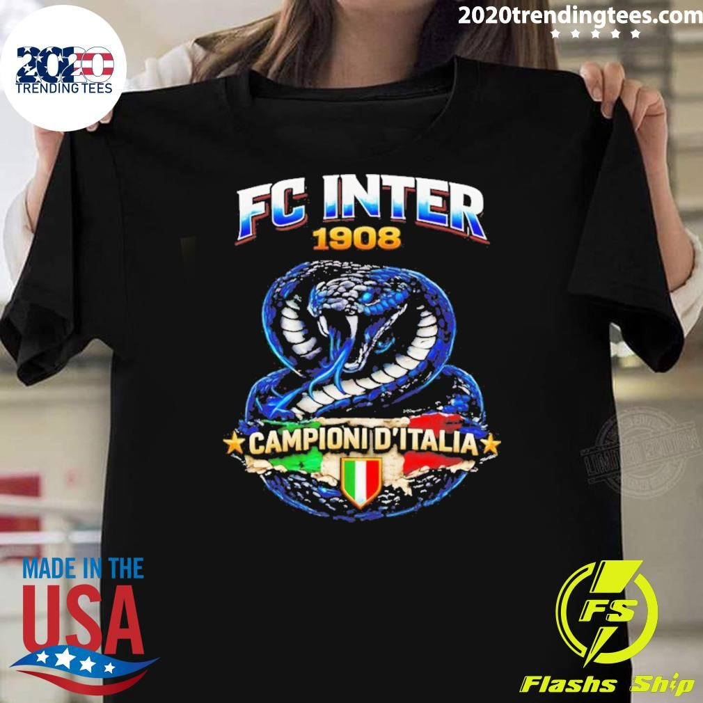Internazionale Milan Fc Snake Campioni Ditalia 1980 Serie A Champions Of Italy Shirt Unisex T-shirt, Sweatshirt, Hoodie, Long Sleeve Tee - T-Shirt, Sweatshirt, Hoodie