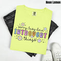 Introvert Things Comfort Colors 'NLB' T-Shirts, Hoodie, Sweatshirt - T-Shirt, Sweatshirt, Hoodie