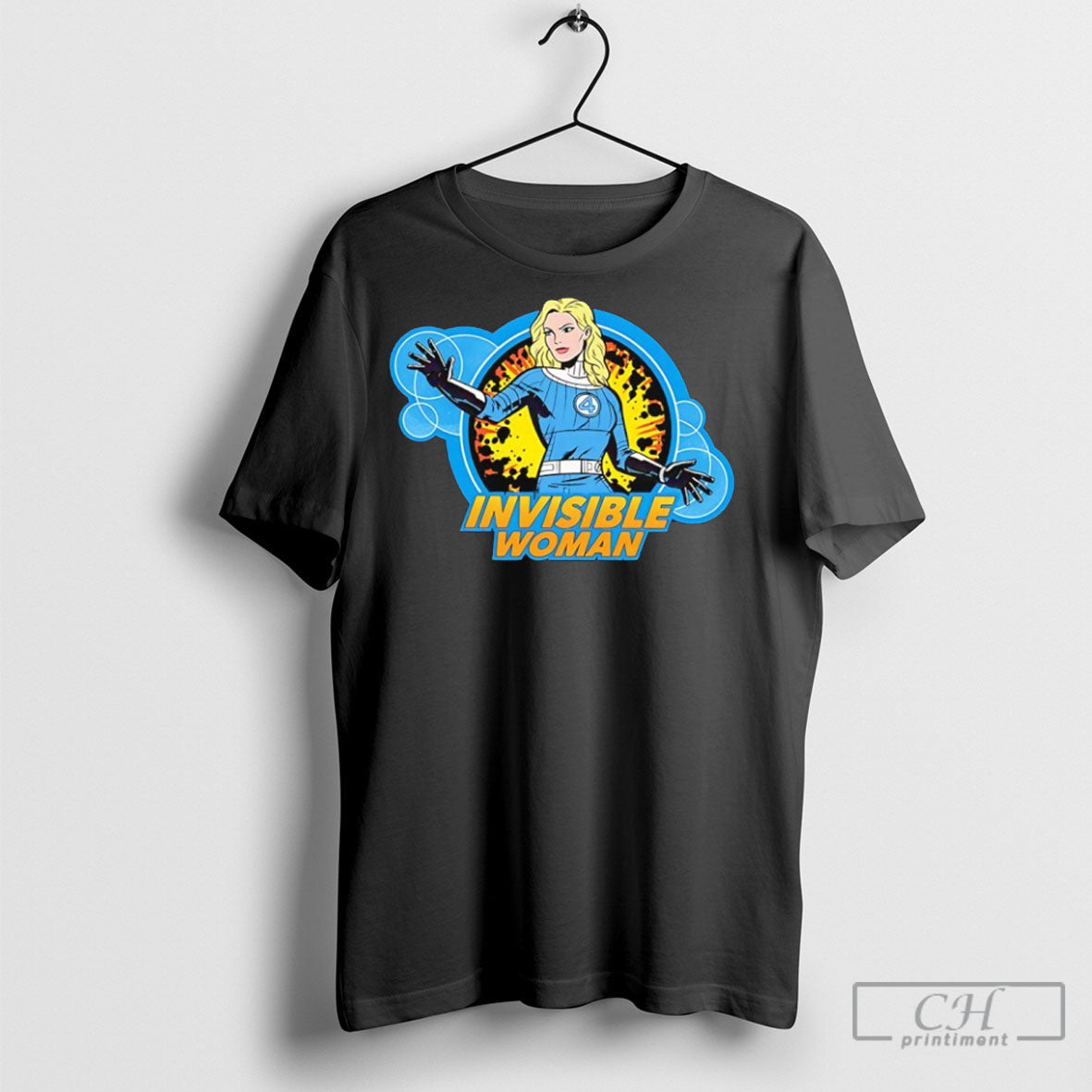 Invisible Woman Fantastic Four Unisex T-shirt, Sweatshirt, Hoodie, Long Sleeve Tee - T-Shirt, Sweatshirt, Hoodie