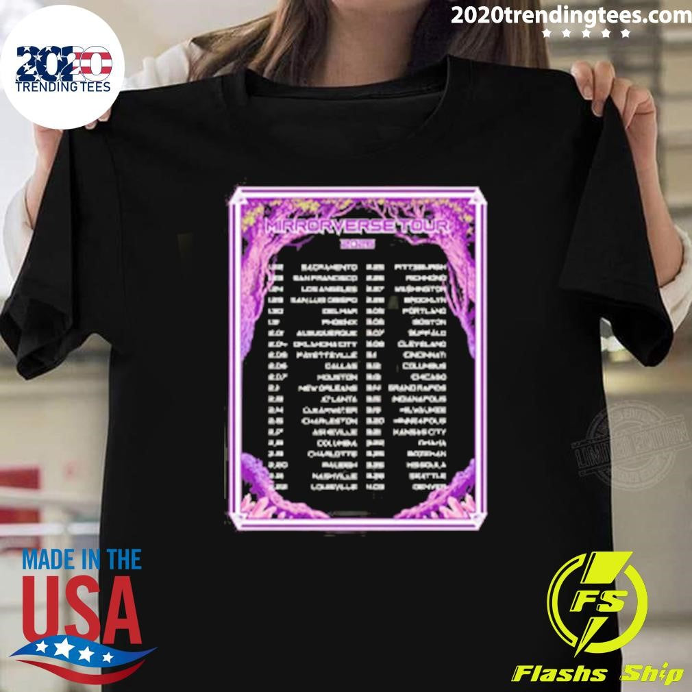 Inzo Merch Mirrorverse 2026 Shirt Unisex T-shirt, Sweatshirt, Hoodie, Long Sleeve Tee - T-Shirt, Sweatshirt, Hoodie