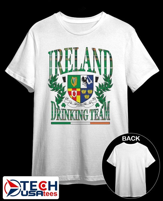 Ireland Drinking Team logo shirt Unisex T-shirt, Sweatshirt, Hoodie, Long Sleeve Tee - T-Shirt, Sweatshirt, Hoodie