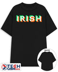 Irish drop shadow St. Patricks Day shirt Unisex T-shirt, Sweatshirt, Hoodie, Long Sleeve Tee - T-Shirt, Sweatshirt, Hoodie