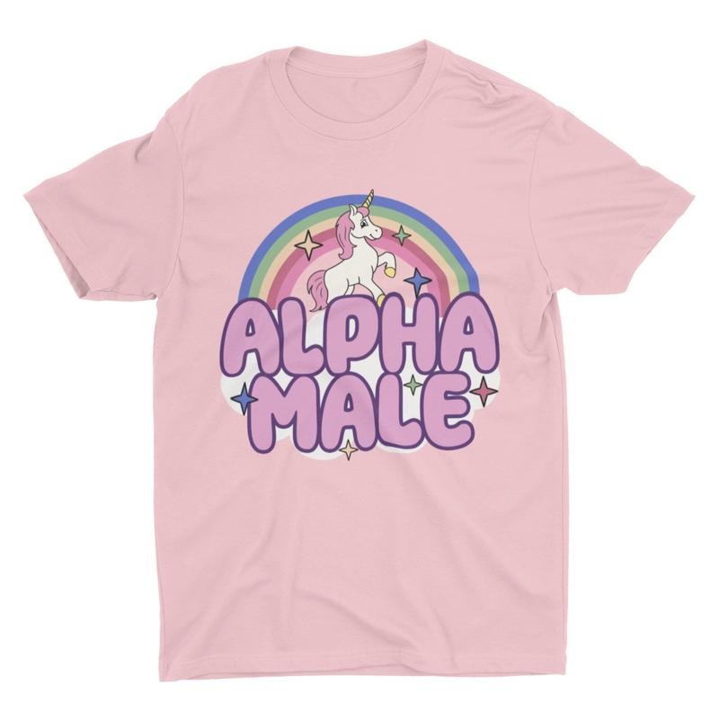 Ironic Alpha Male Unicorn Rainbow Funny Bella Canvas Funny Shirt Funny Offensive Shirt Weird T-Shirts, Hoodie, Sweatshirt - T-Shirt, Sweatshirt, Hoodie