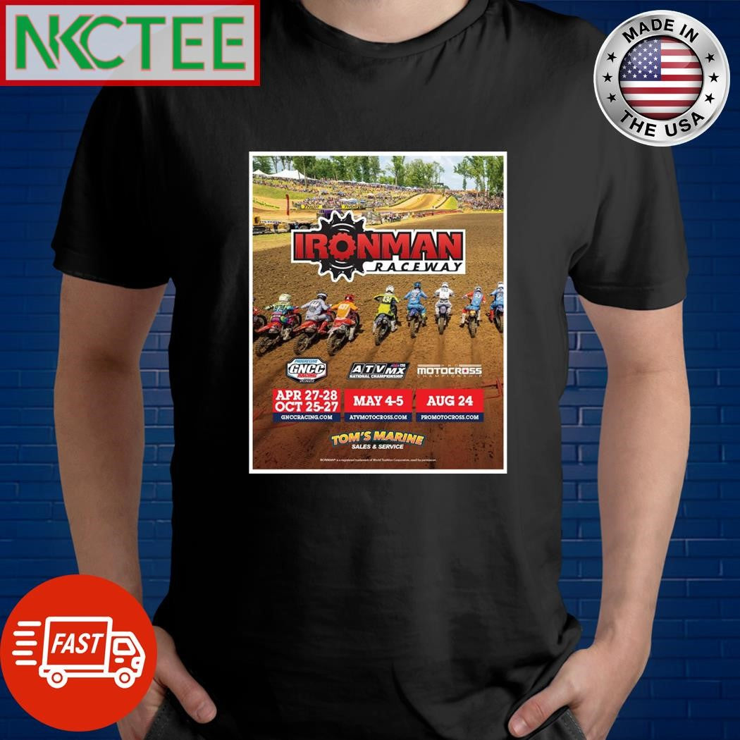 Ironman Motorsports Pro Motocross Championship 2024 shirt Unisex T-shirt, Sweatshirt, Hoodie, Long Sleeve Tee - T-Shirt, Sweatshirt, Hoodie