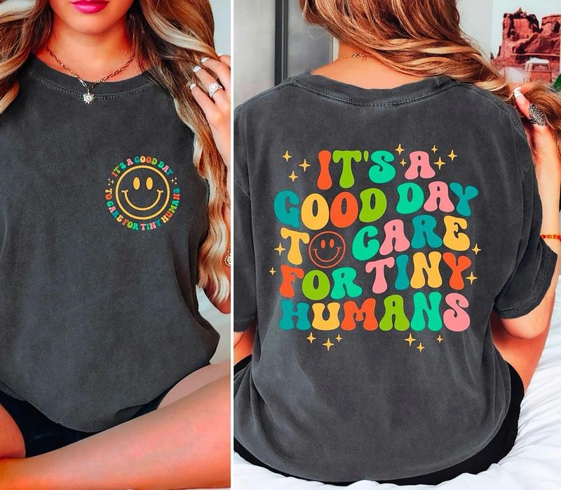 'S Good Day Care Tiny Humans Shirt Daycare Provider Shirt Teacher Shirt Babysitter T-Shirts, Hoodie, Sweatshirt - T-Shirt, Sweatshirt, Hoodie