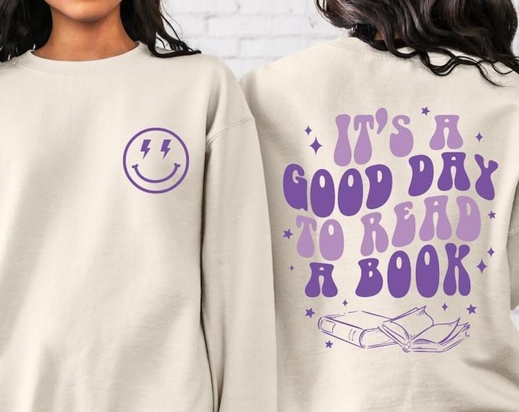 'S Good Day Read Book Retro Book Groovy Book Back T-Shirts, Hoodie, Sweatshirt - T-Shirt, Sweatshirt, Hoodie