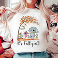 'S Fall Y'All Fall Season Elephant Piggie Shirt Elephant Piggie Fall Book Lover Children'S Books Read More Books T-Shirts, Hoodie, Sweatshirt - T-Shirt, Sweatshirt, Hoodie