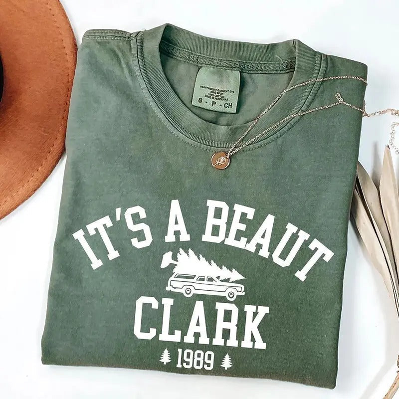 'S Beaut Clark Griswold Shirt Funny Shirt Vacation Vintage Clark Xmas Retro Vaction T-Shirts, Hoodie, Sweatshirt - T-Shirt, Sweatshirt, Hoodie