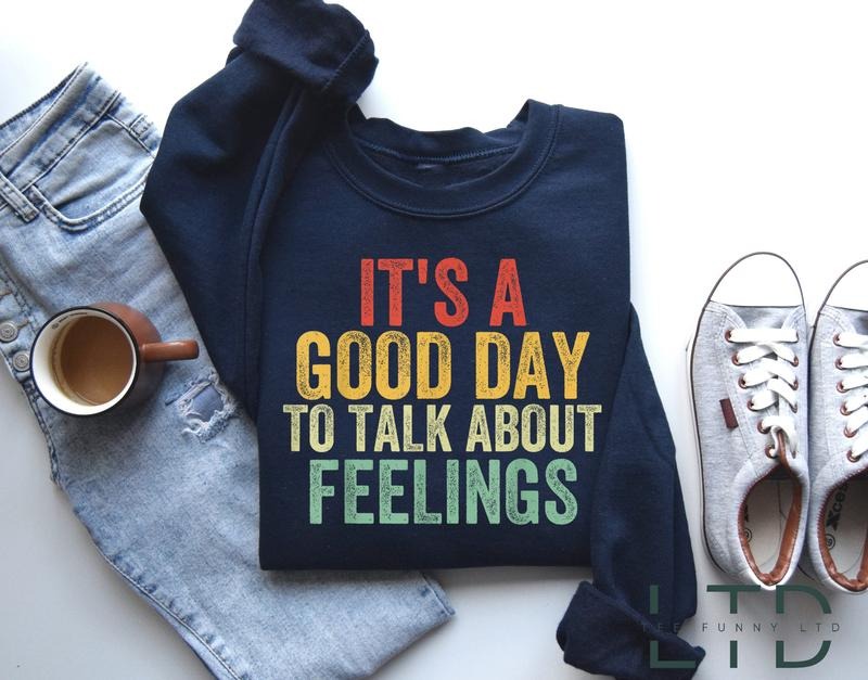 'S Good Day Talk About Feelings Shirt Social Work School Counselor Shirt Cute Mental Health Shirt Guidance Counselor T-Shirts, Hoodie, Sweatshirt - T-Shirt, Sweatshirt, Hoodie