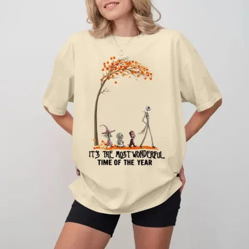'S Most Time Year Halloween Vintage Halloween Halloween Her Him Fabric Fit T-Shirts, Hoodie, Sweatshirt - T-Shirt, Sweatshirt, Hoodie