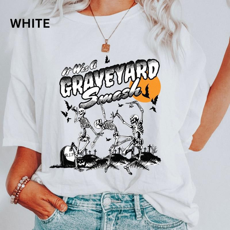 Was Graveyard Smash Shirt Relaxed Fit Printed USA Casual Comfort Cotton Top Athletic Boho Chic All Seasons T-Shirts, Hoodie, Sweatshirt - T-Shirt, Sweatshirt, Hoodie