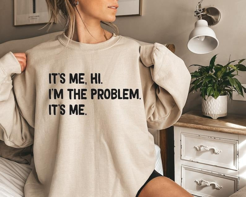 Me Hi I'M Problem Black White Book Spines T-Shirts, Hoodie, Sweatshirt - T-Shirt, Sweatshirt, Hoodie