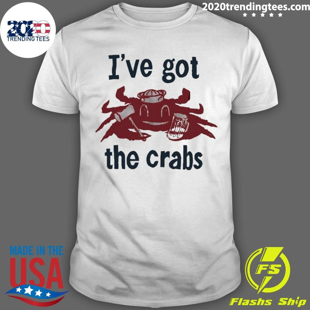 Ive Got The Crabs Shirt Unisex T-shirt, Sweatshirt, Hoodie, Long Sleeve Tee - T-Shirt, Sweatshirt, Hoodie