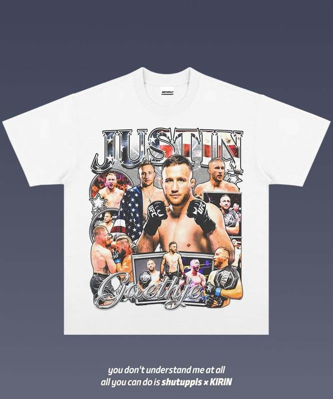 JUSTIN GAETHJE Vintage Sport Fan 1.0 T-Shirts, Hoodie, Sweatshirt - T-Shirt, Sweatshirt, Hoodie