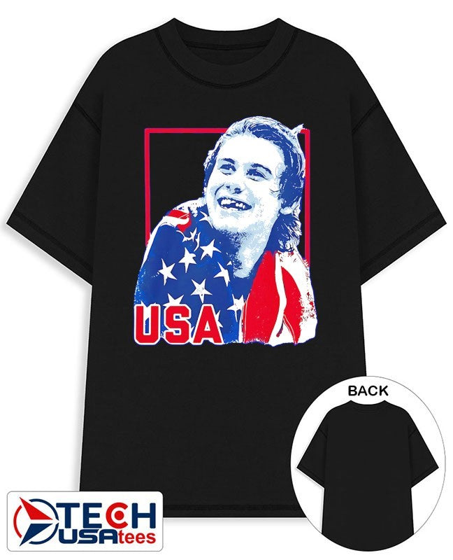Jack Hughes USA Hockey 2026 lost teeth shirt Unisex T-shirt, Sweatshirt, Hoodie, Long Sleeve Tee - T-Shirt, Sweatshirt, Hoodie