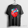 Jack Off Jill Clear Hearts Grey Flowers Tshirts Sweater Hoodie Jpg Unisex T-shirt, Sweatshirt, Hoodie, Long Sleeve Tee - T-Shirt, Sweatshirt, Hoodie