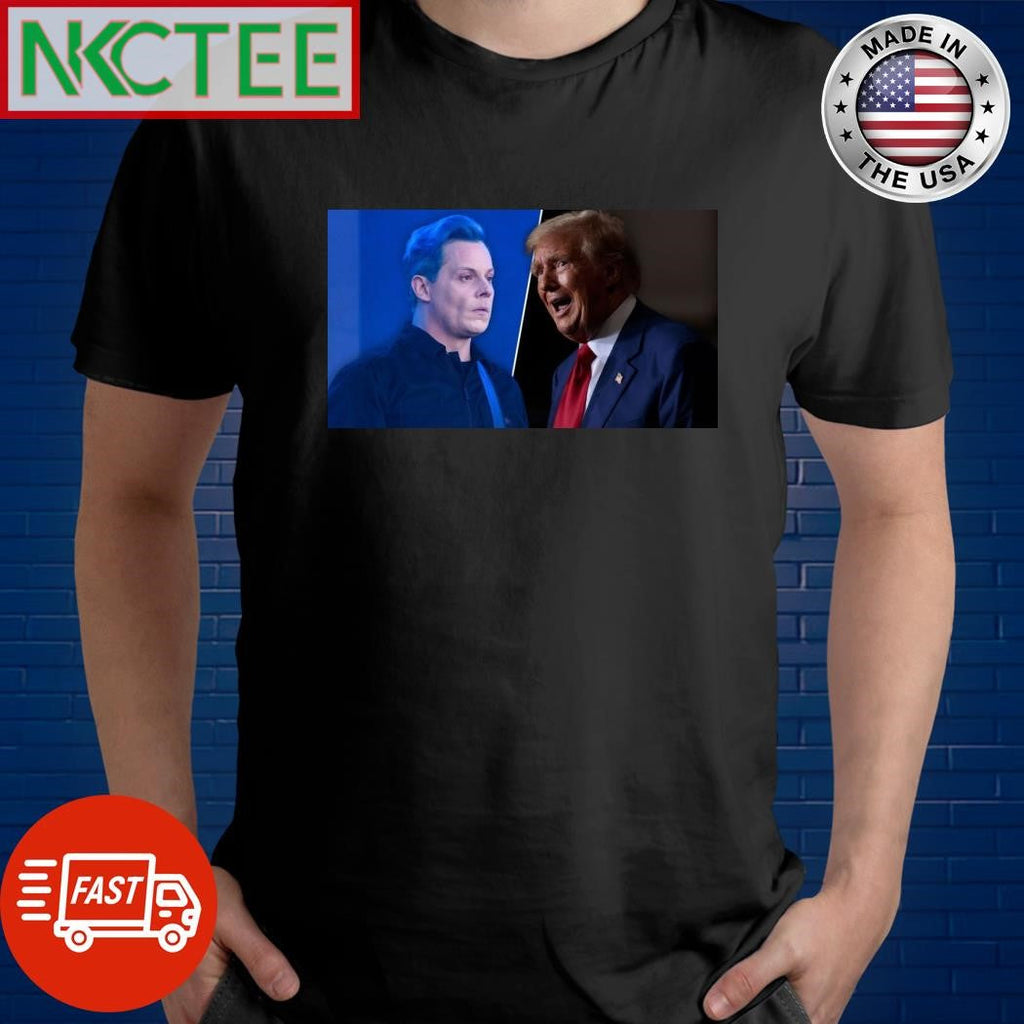 Jack White Threatens Donald Trump Campaign With Legal Action Dont Even Think About Using My Music You Fascists shirt - T-Shirt, Sweatshirt, Hoodie