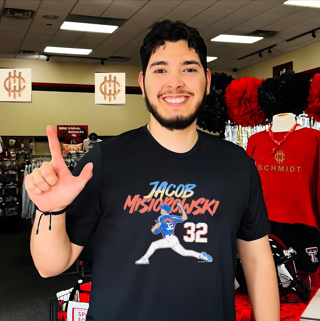 Jacob Misiorowski Milwaukee Brewers Ace Pose Number shirt Unisex T-shirt, Sweatshirt, Hoodie, Long Sleeve Tee - T-Shirt, Sweatshirt, Hoodie