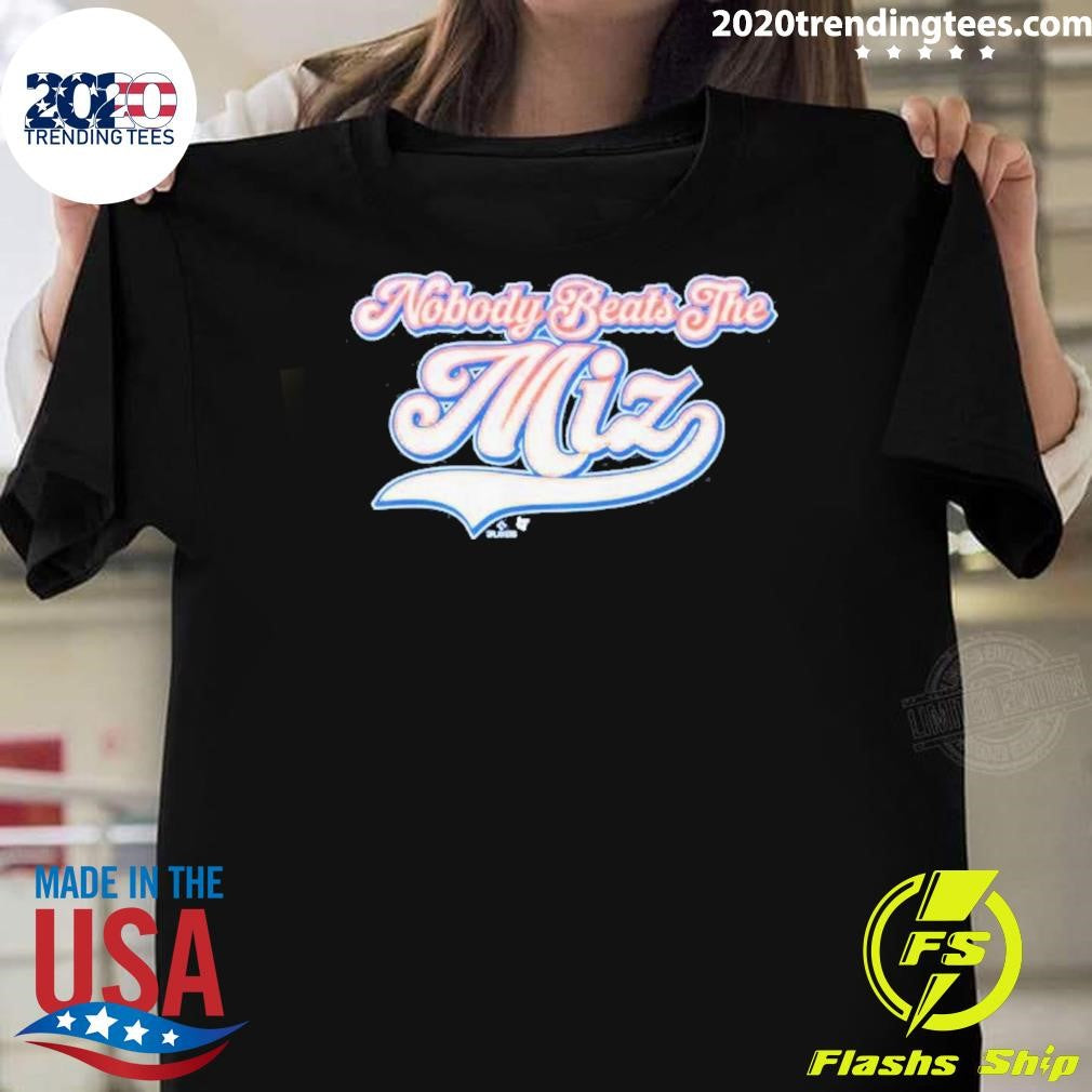 Jacob Misiorowski Nobody Beats the Miz 2026 Shirt Unisex T-shirt, Sweatshirt, Hoodie, Long Sleeve Tee - T-Shirt, Sweatshirt, Hoodie