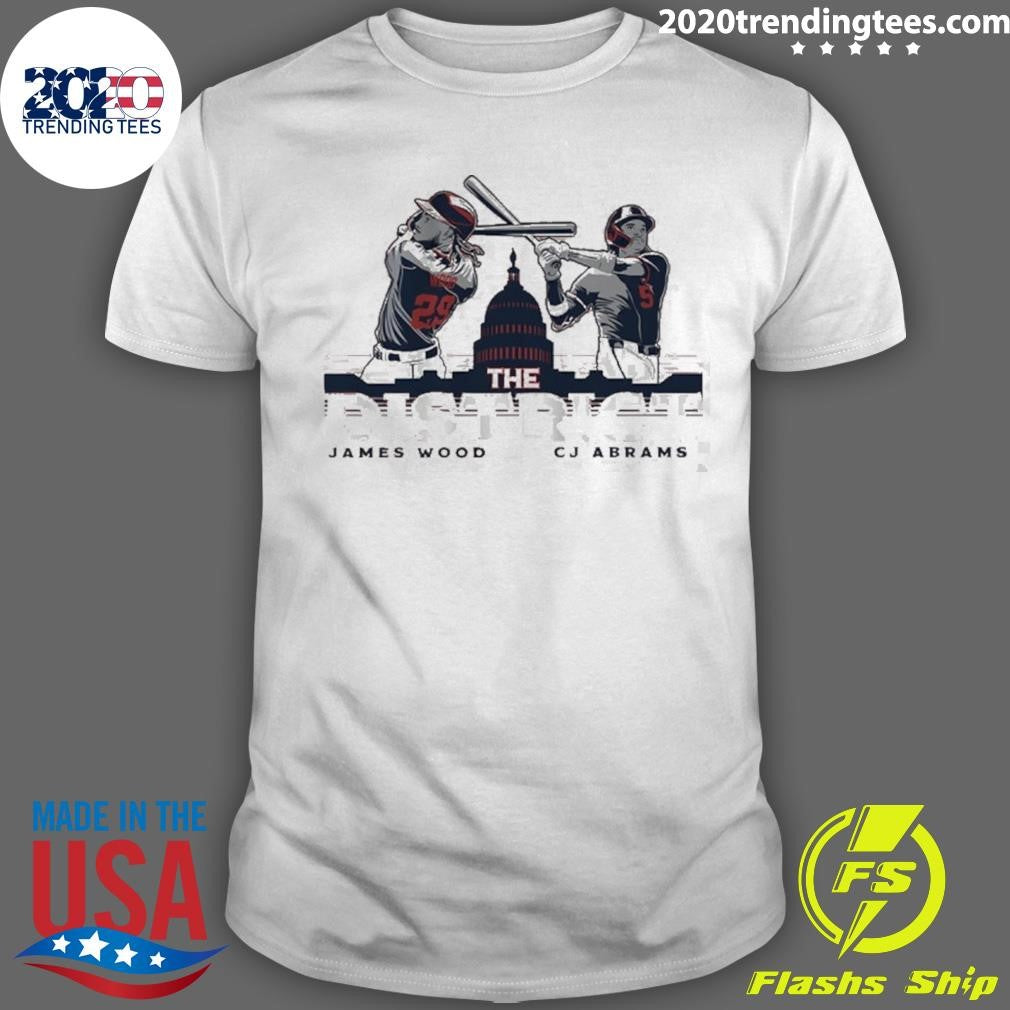 James Wood Vs Cj Abrams The District Shirt Unisex T-shirt, Sweatshirt, Hoodie, Long Sleeve Tee - T-Shirt, Sweatshirt, Hoodie