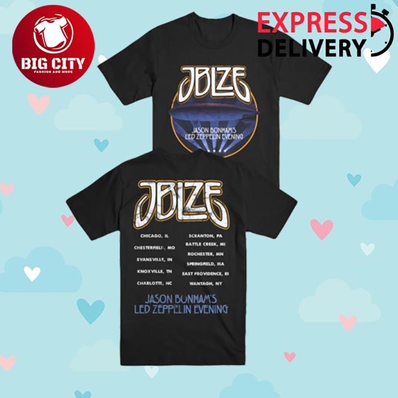 Jason Bonham Fall 2022 Tour 2025 Two Sided Shirt Unisex T-shirt, Sweatshirt, Hoodie, Long Sleeve Tee - T-Shirt, Sweatshirt, Hoodie