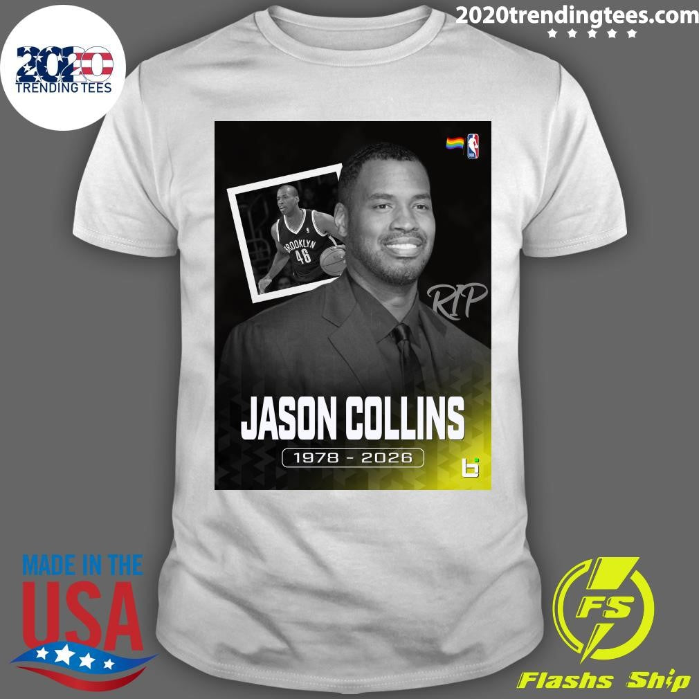 Jason Collins, The First Openly Gay NBA Player, Has Died At The Age Of 47 Shirt Unisex T-shirt, Sweatshirt, Hoodie, Long Sleeve Tee - T-Shirt, Sweatshirt, Hoodie