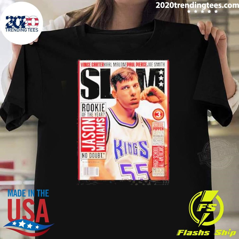 Jason Williams Rookie Of The Year Vintage Shirt Unisex T-shirt, Sweatshirt, Hoodie, Long Sleeve Tee - T-Shirt, Sweatshirt, Hoodie