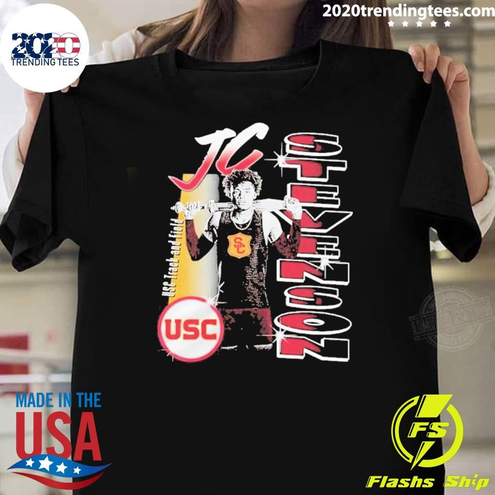 Jc Stevenson Portrait Usc Track And Field Shirt Unisex T-shirt, Sweatshirt, Hoodie, Long Sleeve Tee - T-Shirt, Sweatshirt, Hoodie