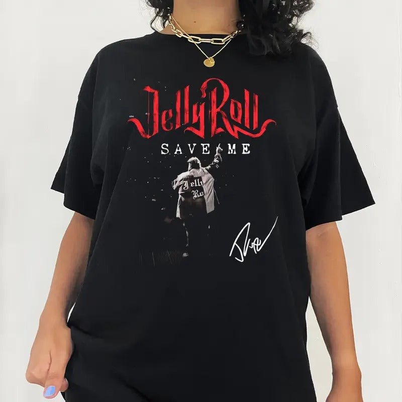 JeIIy R0ll Vintage Rock Roll Cowboy Tour Concert Country Fans Short Sleeve Shirt Casual T-Shirts, Hoodie, Sweatshirt - T-Shirt, Sweatshirt, Hoodie
