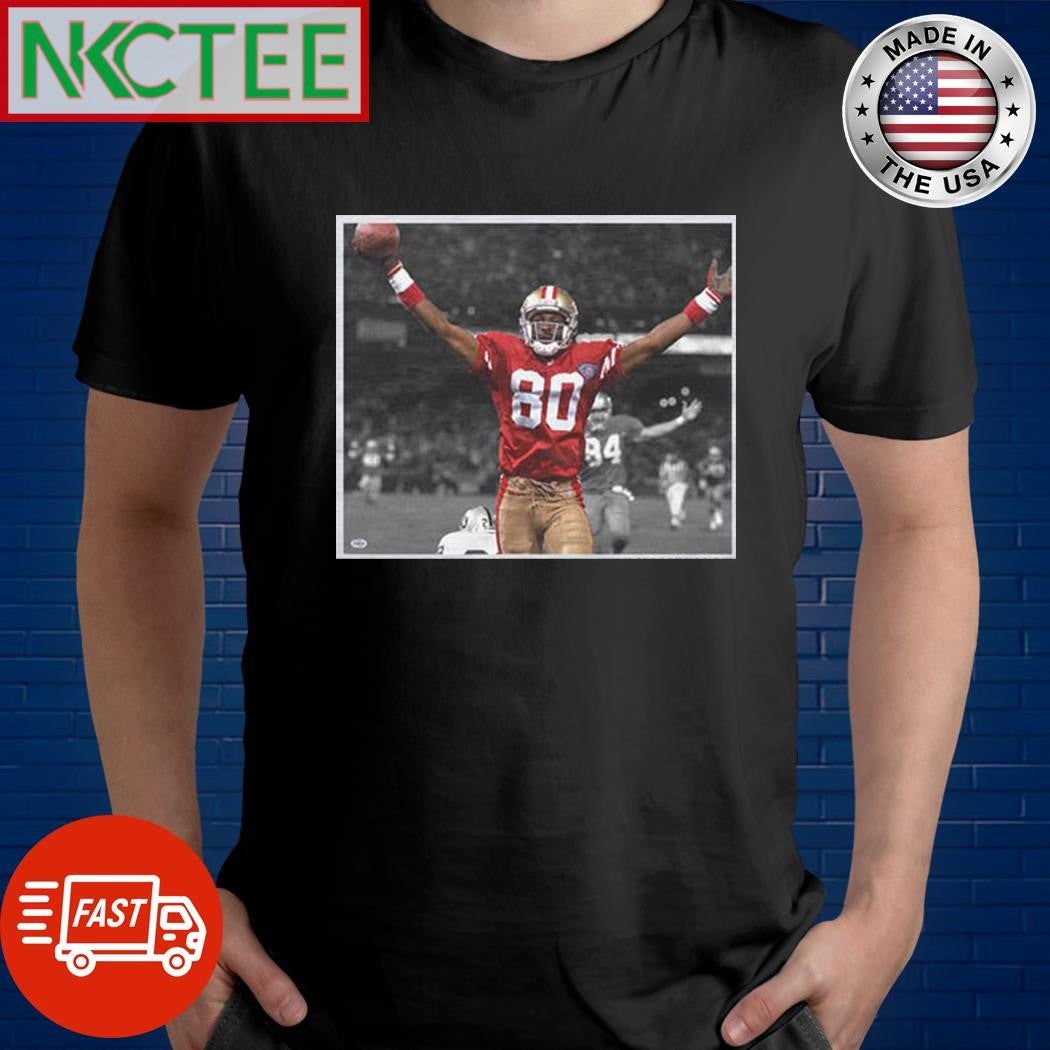 Jerry Rice photo shirt Unisex T-shirt, Sweatshirt, Hoodie, Long Sleeve Tee - T-Shirt, Sweatshirt, Hoodie