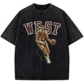 Jerry West Tribute Logo Basketball Custom Fan Made Art Vintage T-Shirts, Hoodie, Sweatshirt - T-Shirt, Sweatshirt, Hoodie
