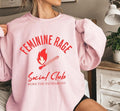 Jessie J Ross Feminine Rage Burn Patriarchy Feminist Shirt Equality Shirt Rights Vintage Activist Shirt Smooth Fabric Streetwear T-Shirts, Hoodie, Sweatshirt - T-Shirt, Sweatshirt, Hoodie