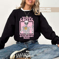 Jessie J Ross Fueled Coffee Feminist Rage Retro Skeleton Feminist Smooth Fabric Streetwear T-Shirts, Hoodie, Sweatshirt - T-Shirt, Sweatshirt, Hoodie
