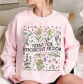 Jessie J Ross Herbs Reproductive Freedom Rights Herbs Lover Smooth Fabric Streetwear T-Shirts, Hoodie, Sweatshirt - T-Shirt, Sweatshirt, Hoodie